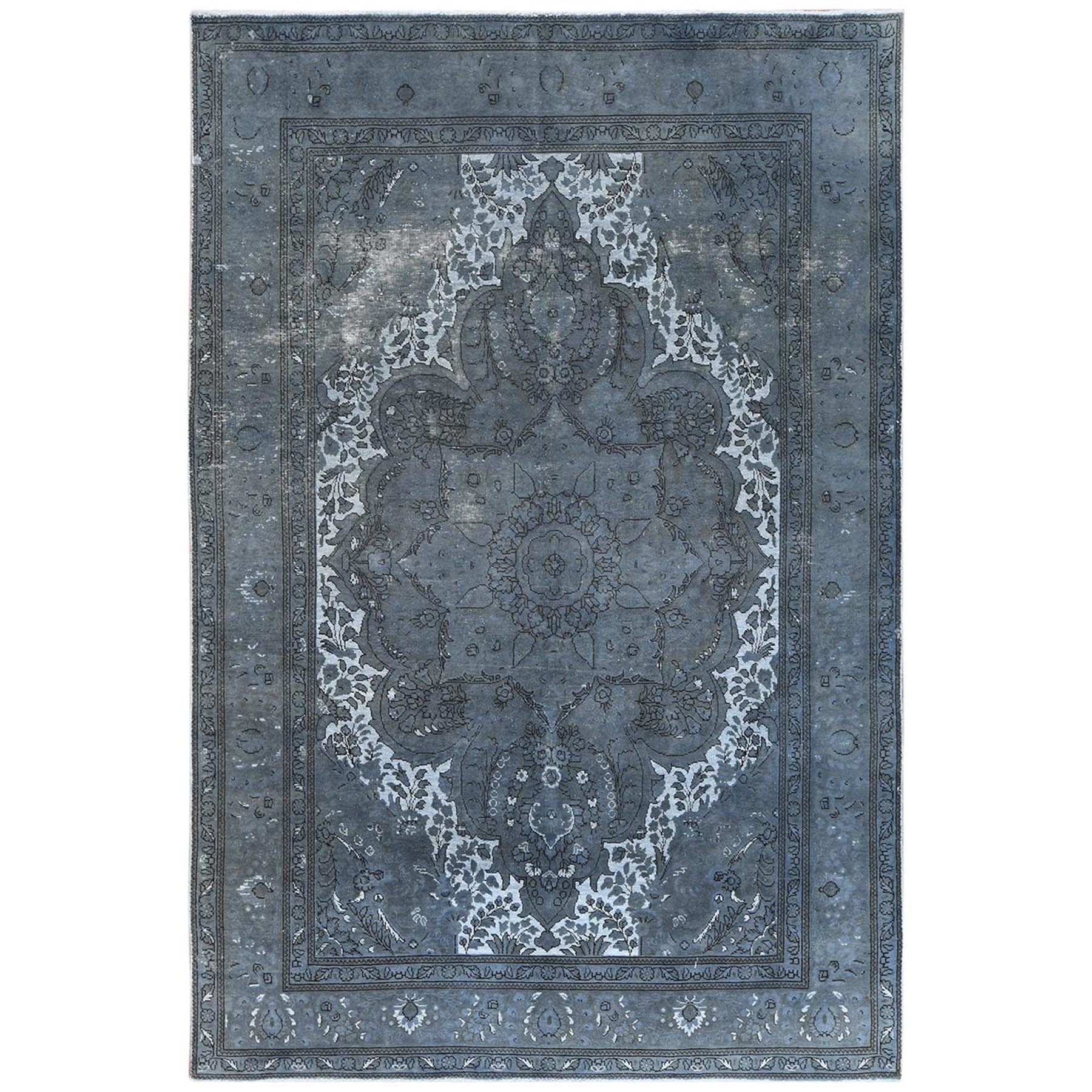 Overdyed & Vintage Rugs LUV554310